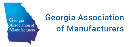 Georgia association of manufacturers logo.