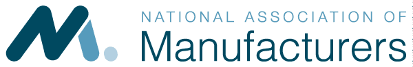 National association of manufacturers logo.